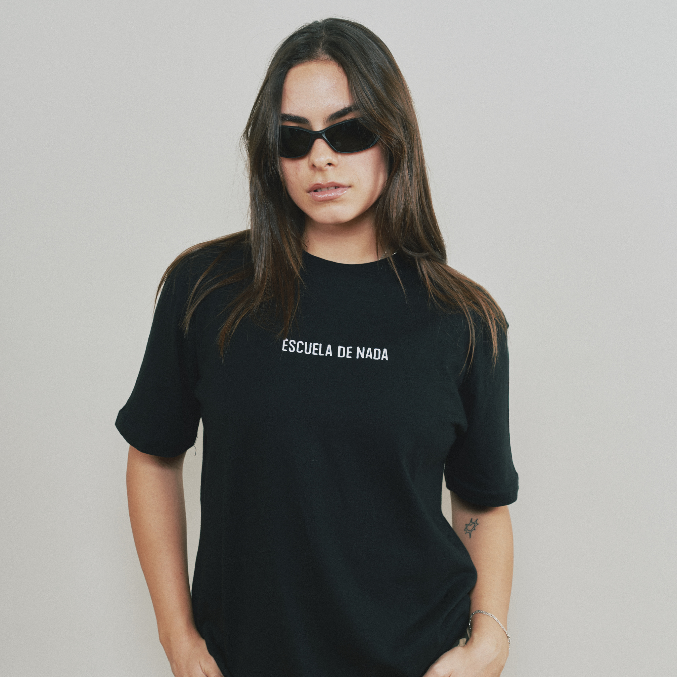 Escuela De Nada - Basic B*tch Black Tee